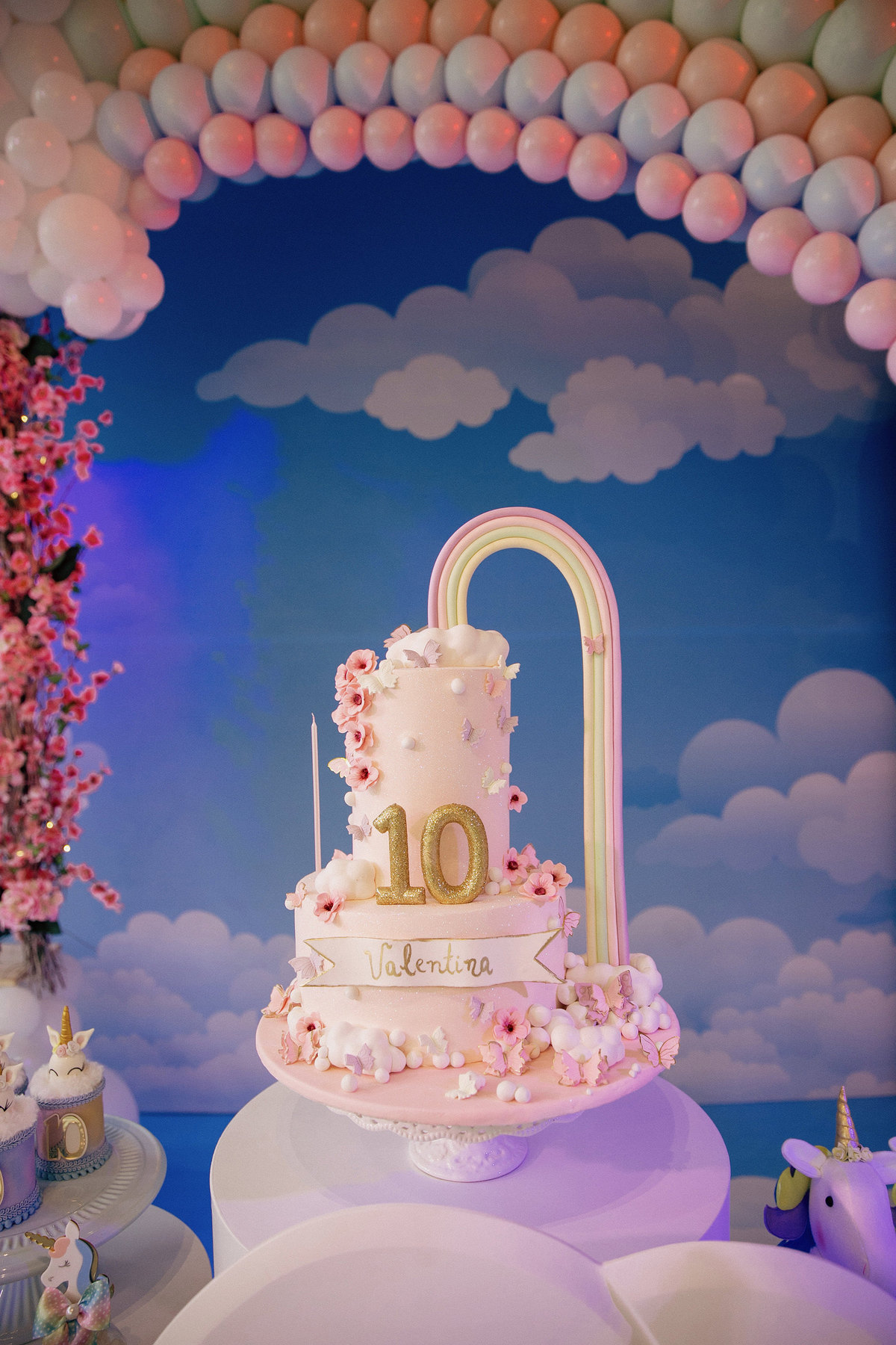 aniversario - aniversario infantil - tema unicornio - aniversario unicornio - aniversario valentina 10 anos - aniversario de 10 anos - aniversario em jaragua do sul - chroma fotografia