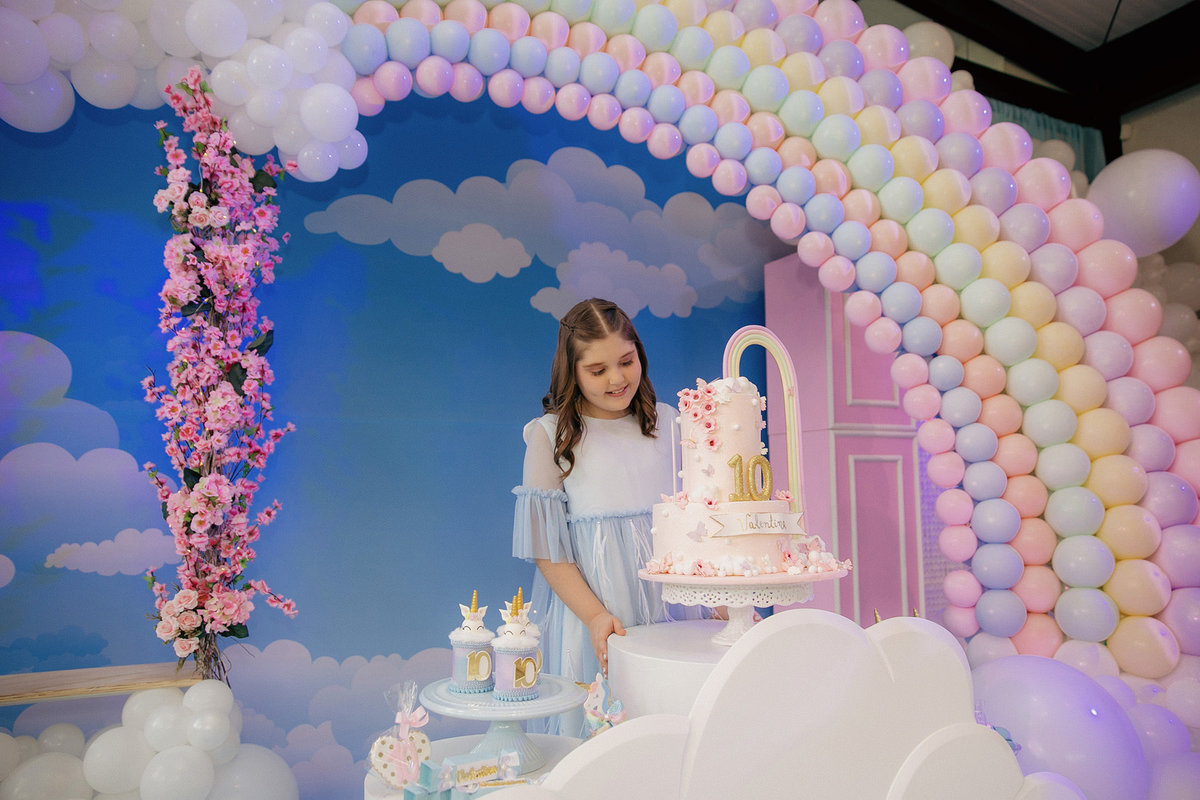 aniversario - aniversario infantil - tema unicornio - aniversario unicornio - aniversario valentina 10 anos - aniversario de 10 anos - aniversario em jaragua do sul - chroma fotografia