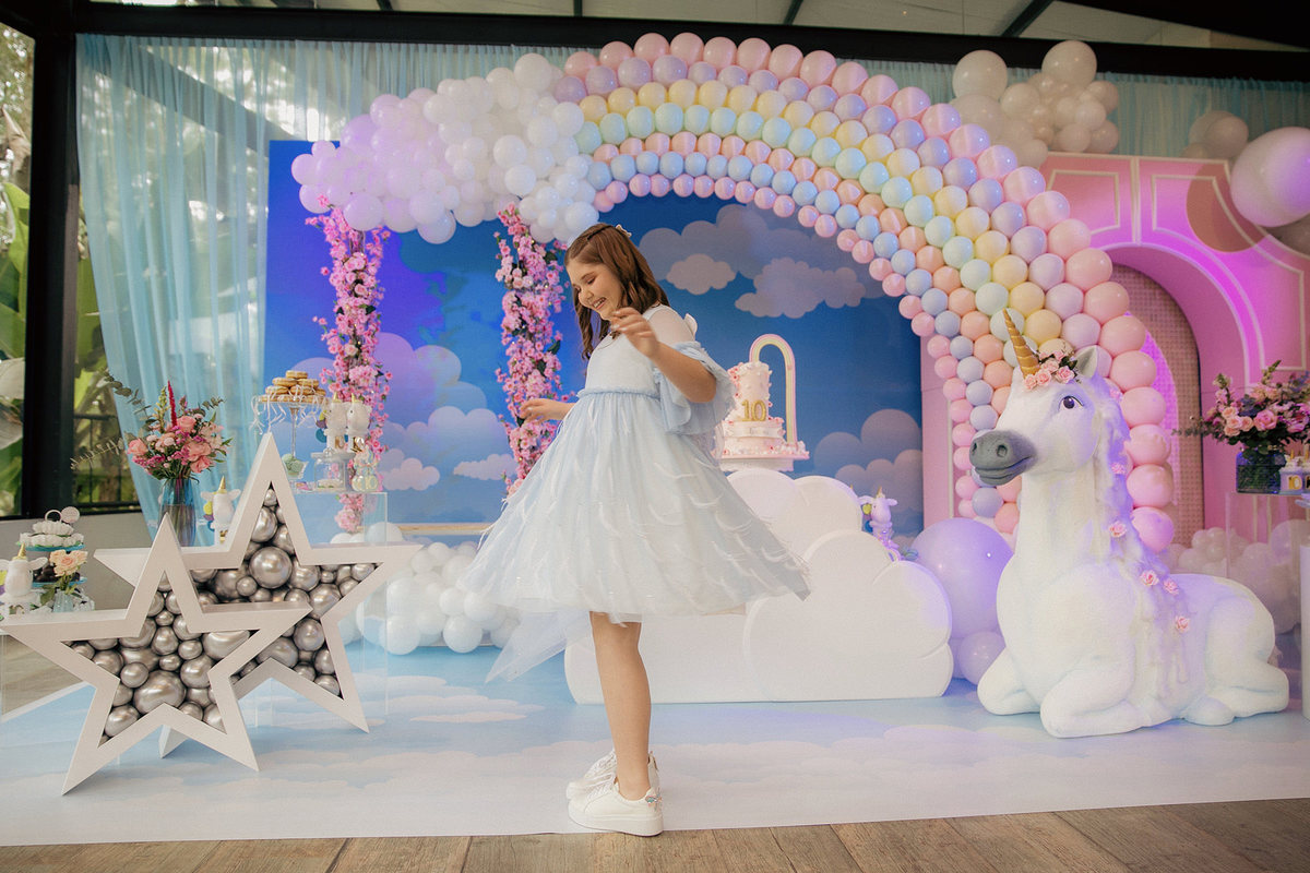 aniversario - aniversario infantil - tema unicornio - aniversario unicornio - aniversario valentina 10 anos - aniversario de 10 anos - aniversario em jaragua do sul - chroma fotografia