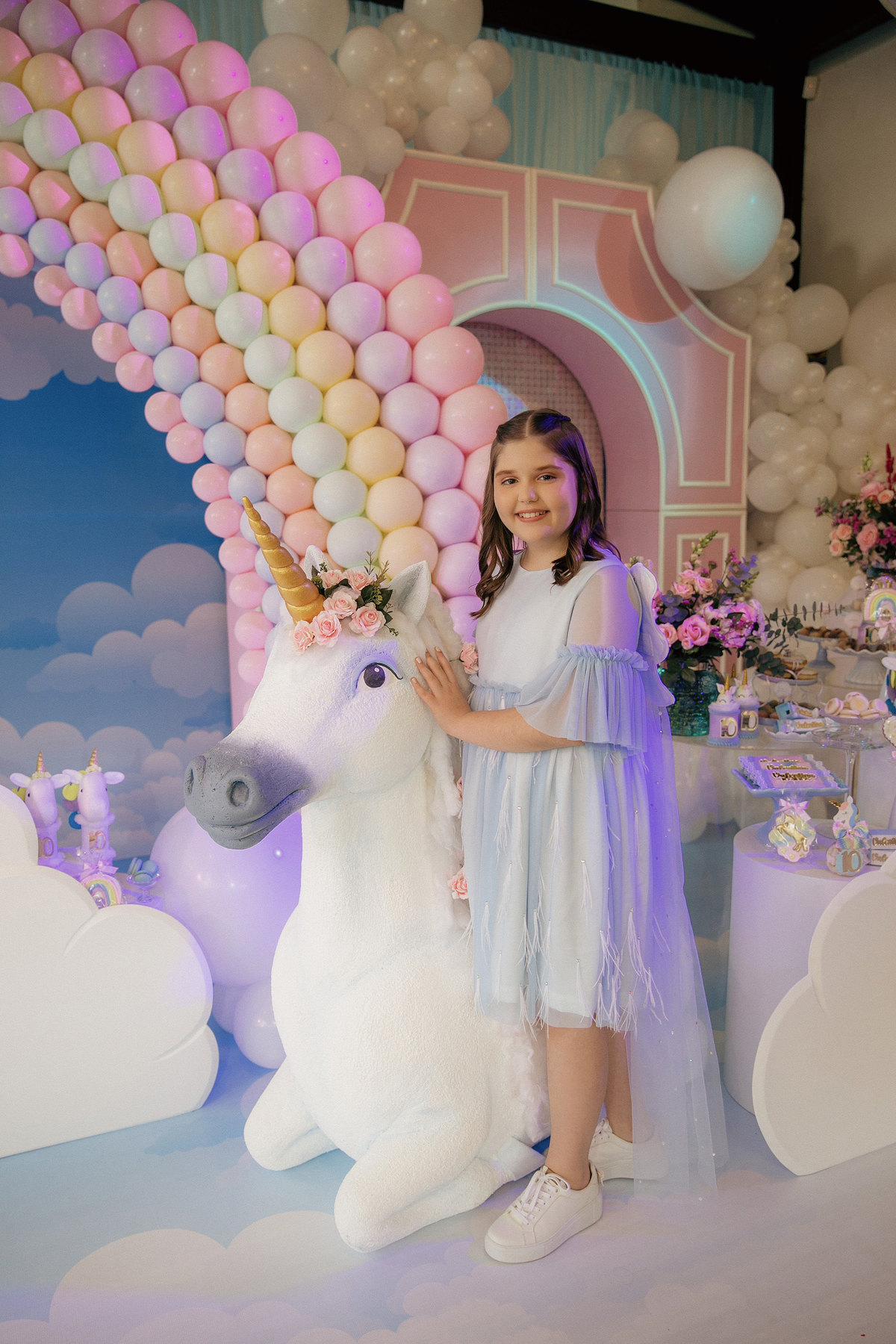 aniversario - aniversario infantil - tema unicornio - aniversario unicornio - aniversario valentina 10 anos - aniversario de 10 anos - aniversario em jaragua do sul - chroma fotografia