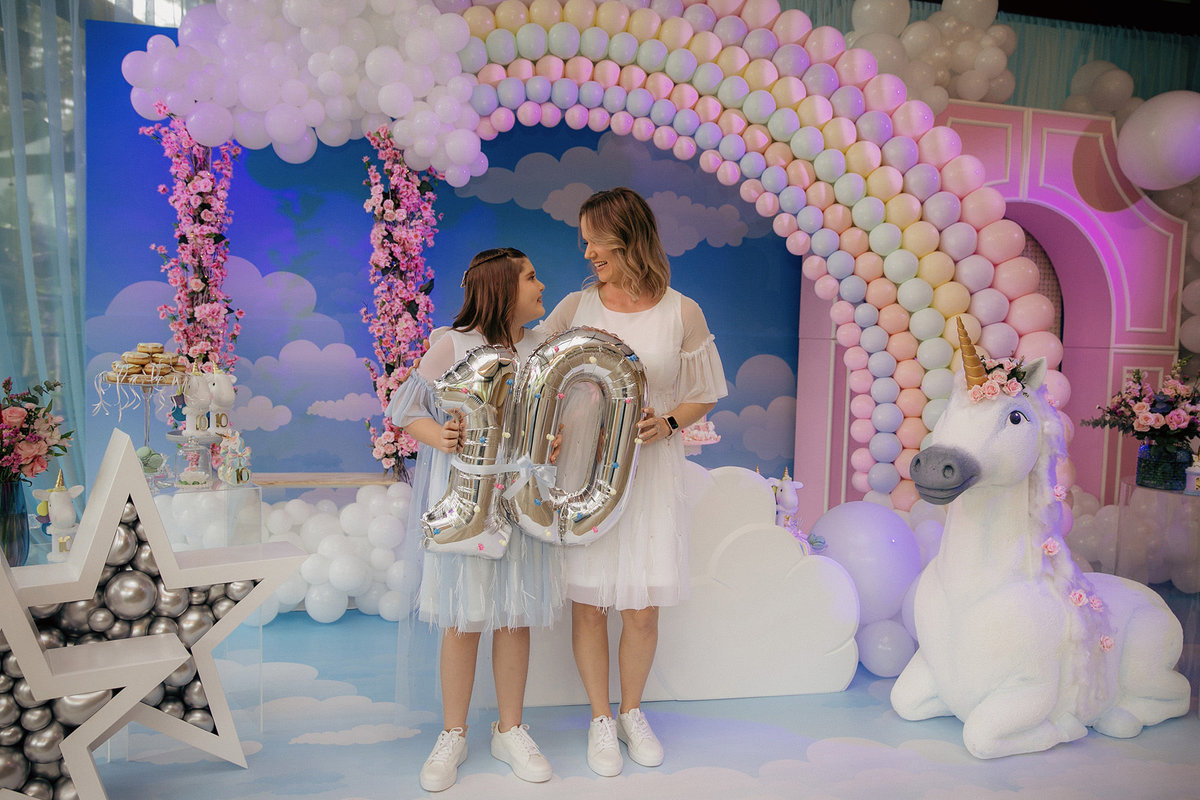 aniversario - aniversario infantil - tema unicornio - aniversario unicornio - aniversario valentina 10 anos - aniversario de 10 anos - aniversario em jaragua do sul - chroma fotografia