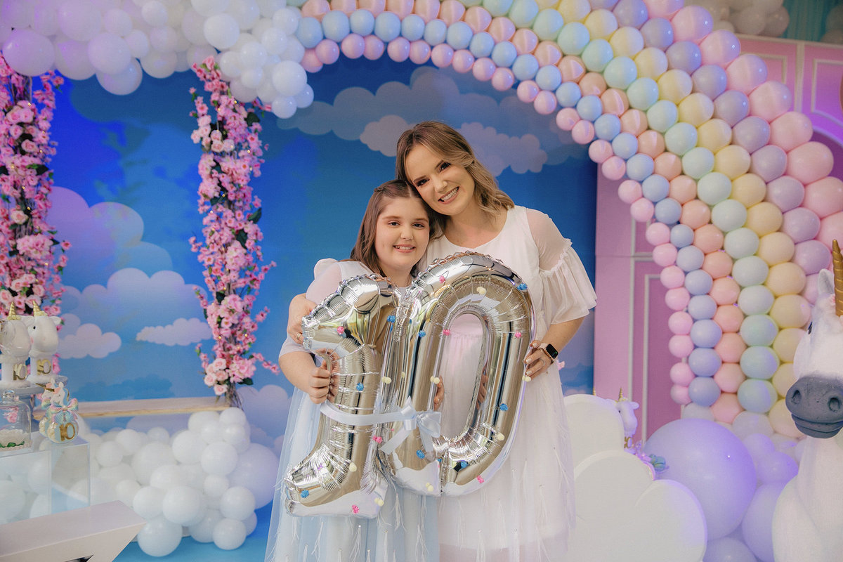 aniversario - aniversario infantil - tema unicornio - aniversario unicornio - aniversario valentina 10 anos - aniversario de 10 anos - aniversario em jaragua do sul - chroma fotografia