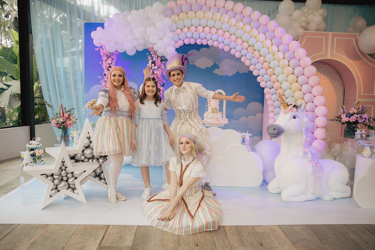 aniversario - aniversario infantil - tema unicornio - aniversario unicornio - aniversario valentina 10 anos - aniversario de 10 anos - aniversario em jaragua do sul - chroma fotografia