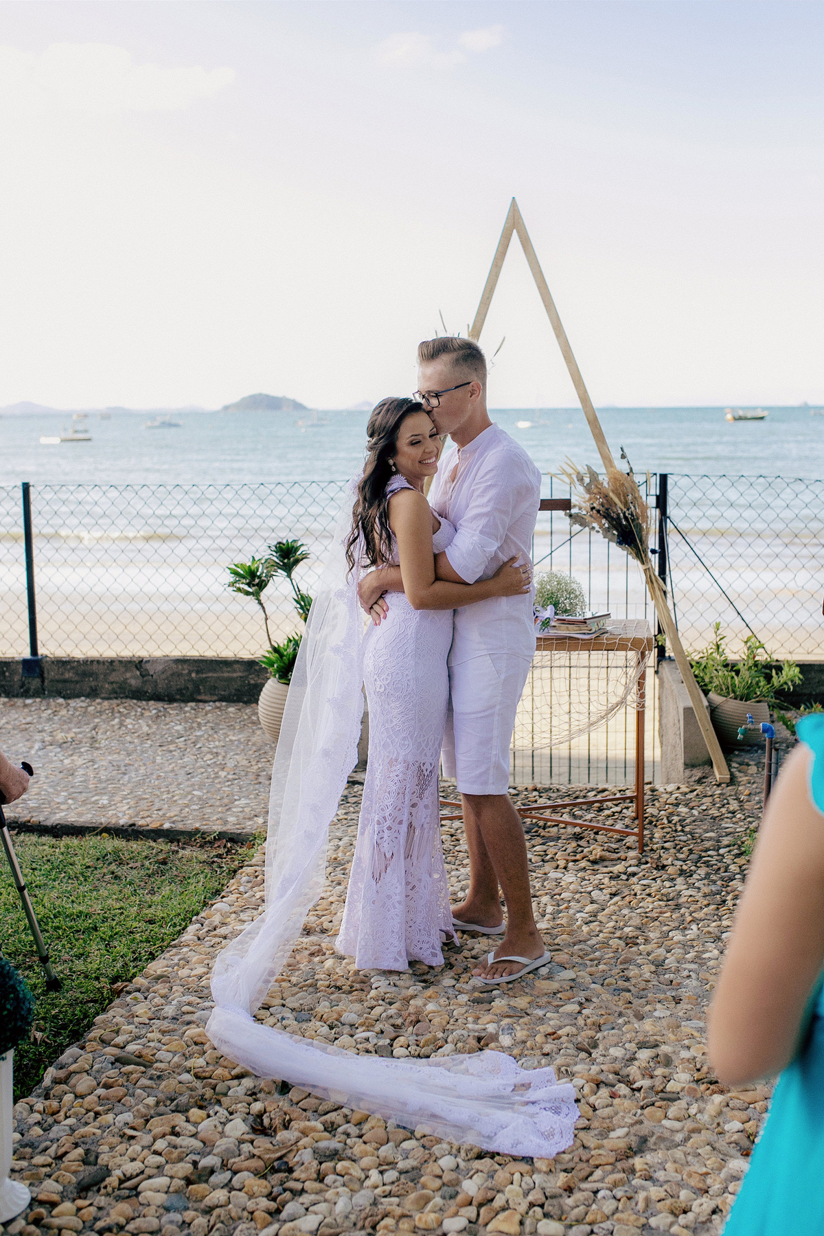 casamento - casamento na praia - mini wedding- noivos  - noivas - casamento de dia - fotografia de casamento - fotografos sc - chroma fotografia