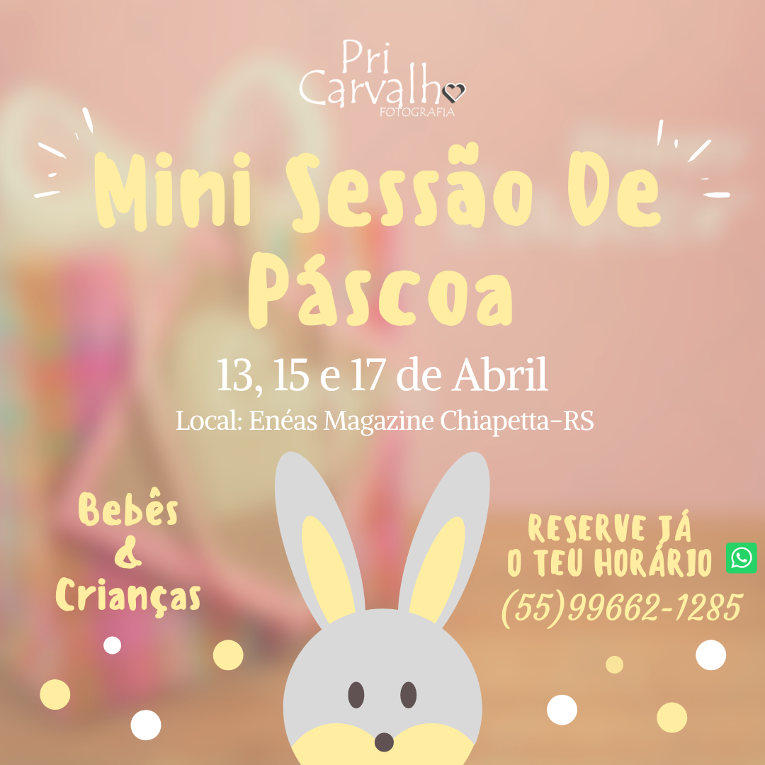 Imagem capa - PÁSCOA por Priscila Carvalho