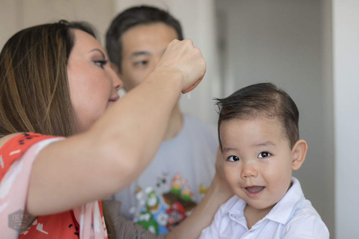 foto freestyle de familia making off menino lindo 1 ano