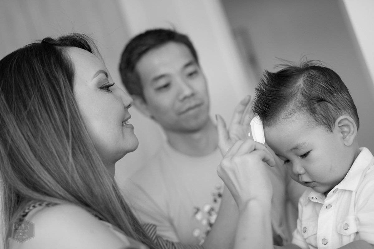 foto freestyle de familia making off menino lindo 1 ano