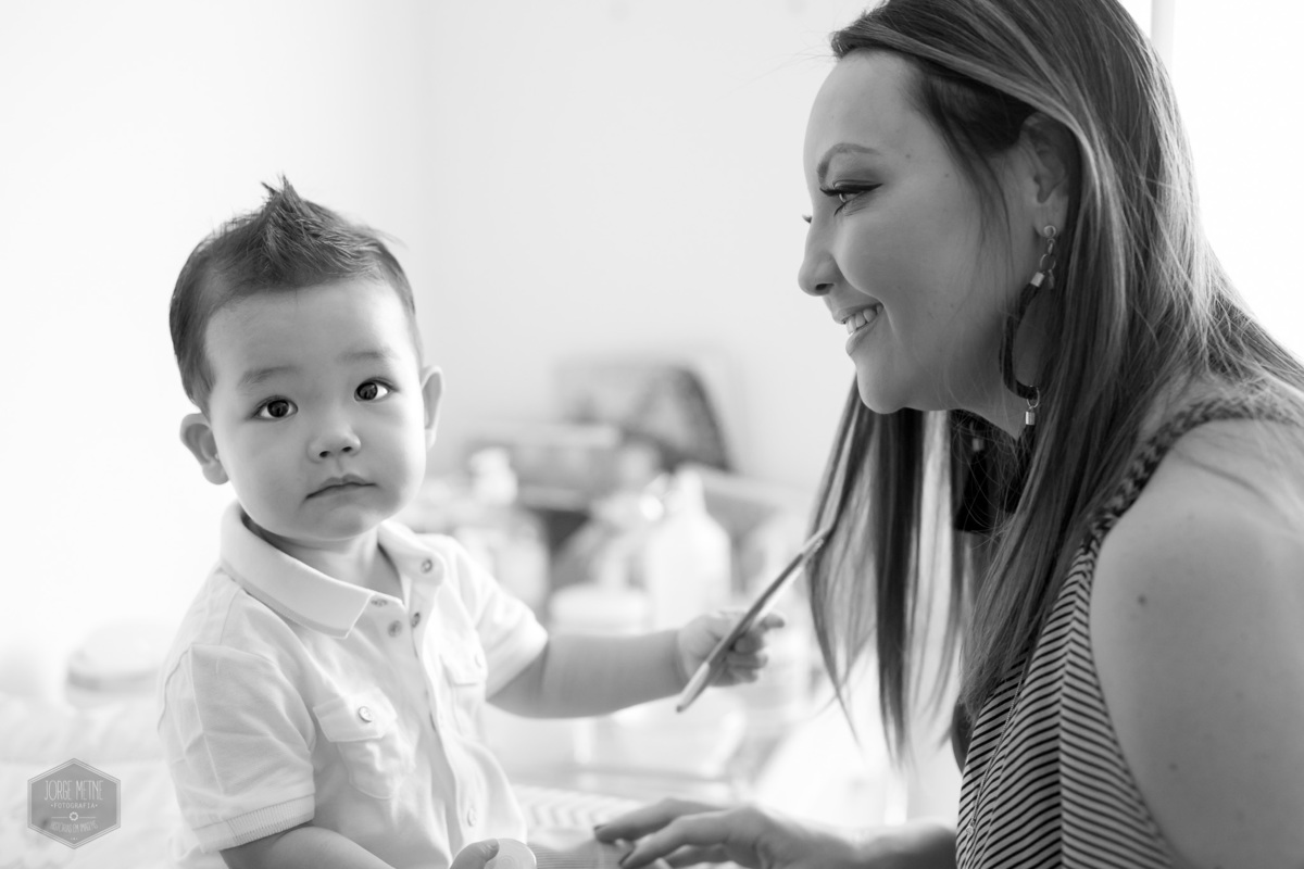 foto freestyle de familia making off menino lindo 1 ano