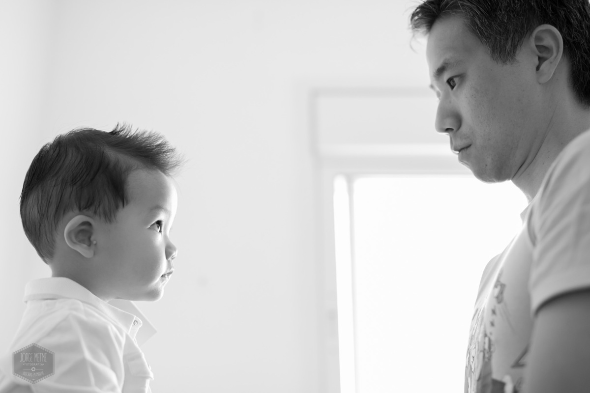 pai e filho foto freestyle de familia making off menino lindo 1 ano