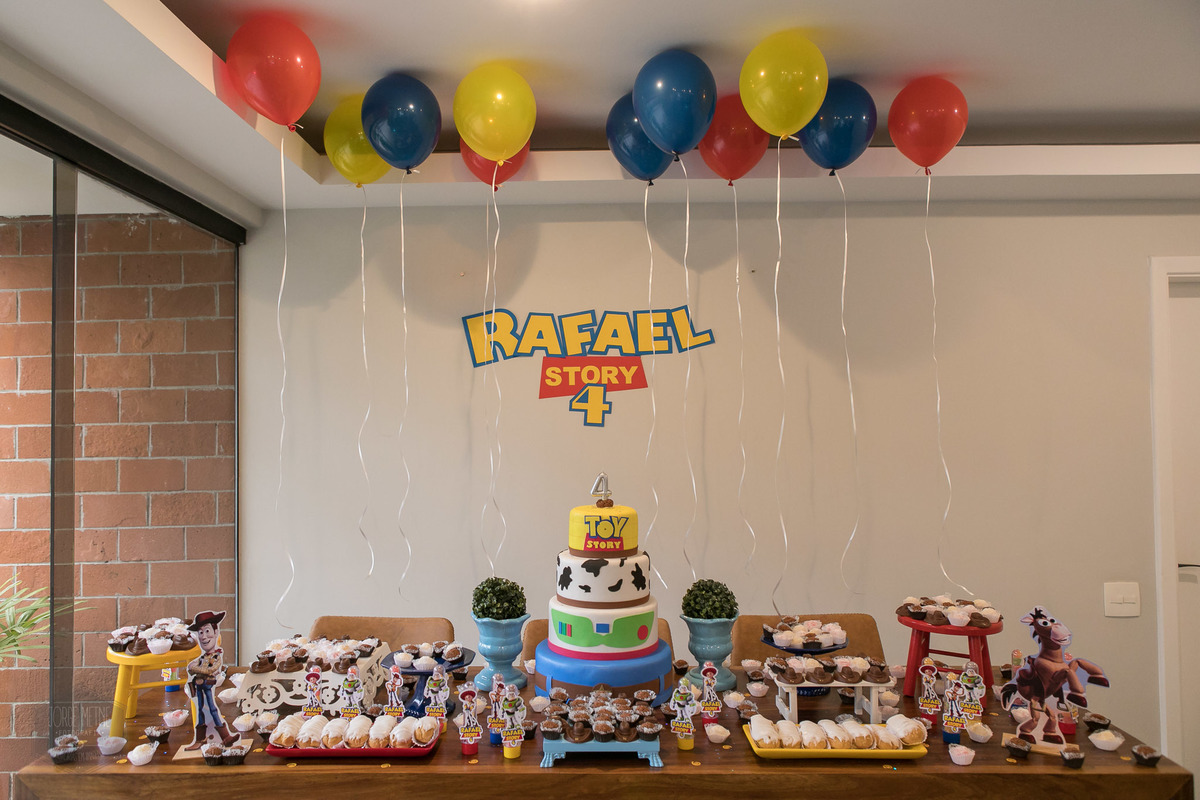 mesa toy story festa infantil 4 anos