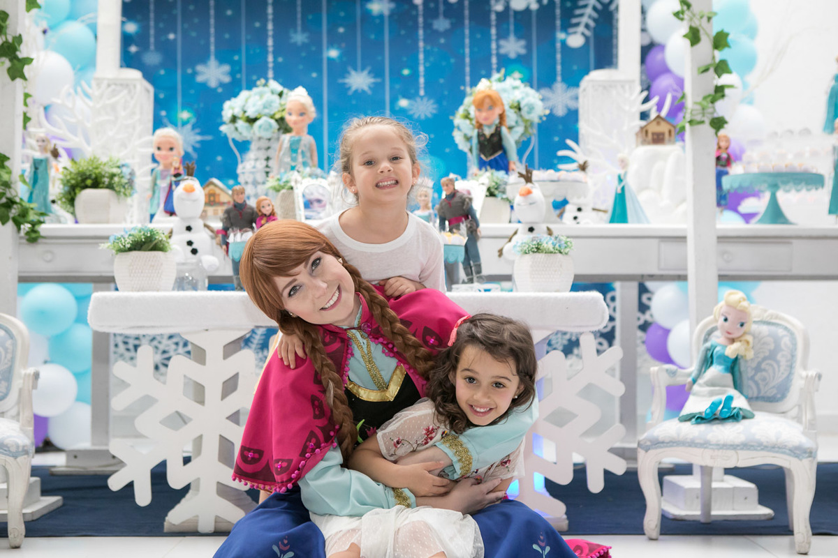 anna frozen e meninas lindas infantil 5 anos buffet espaço arteria moema