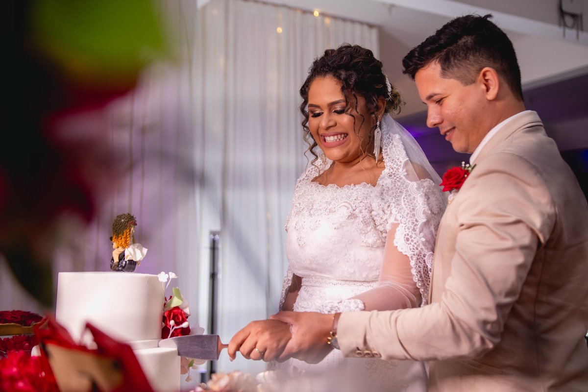 Foto do corte do BOLO