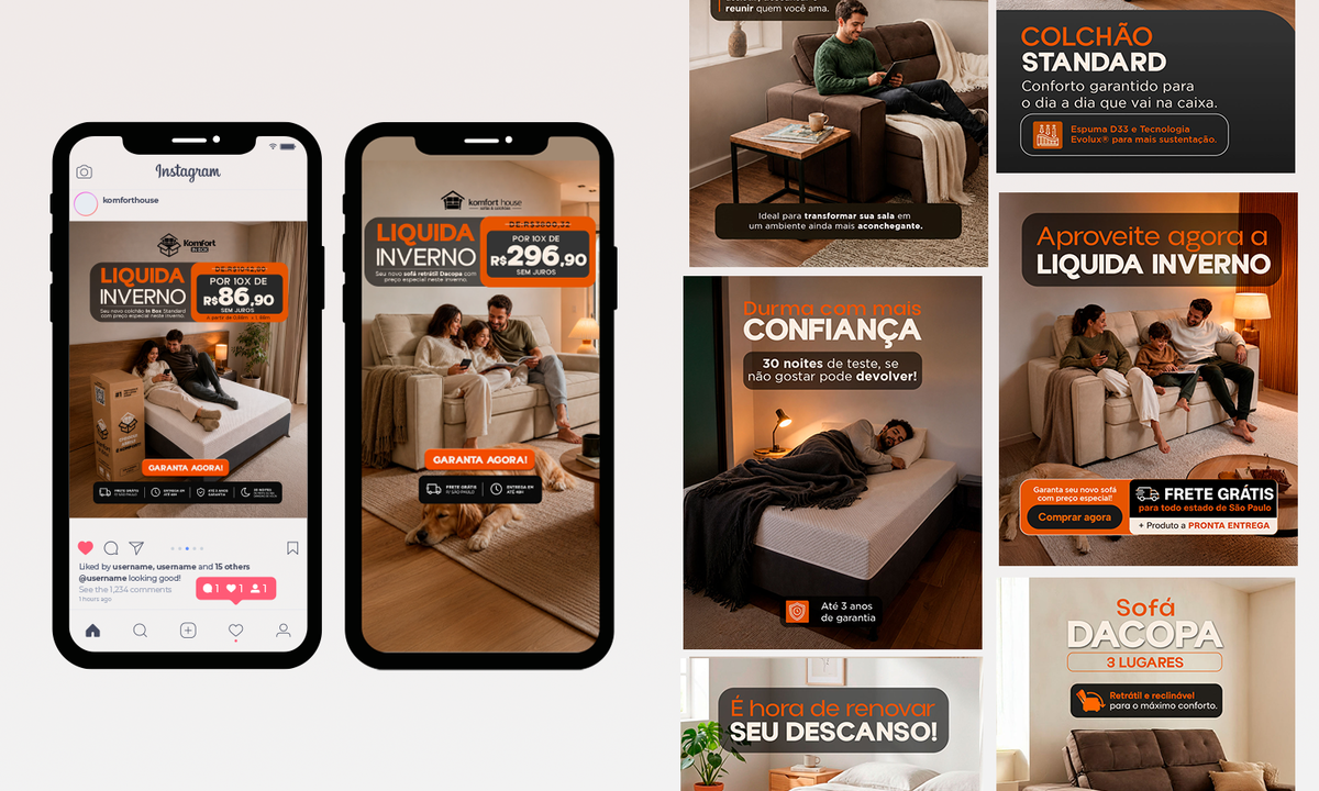 Identidade Visual Campanha Liquida Inverno