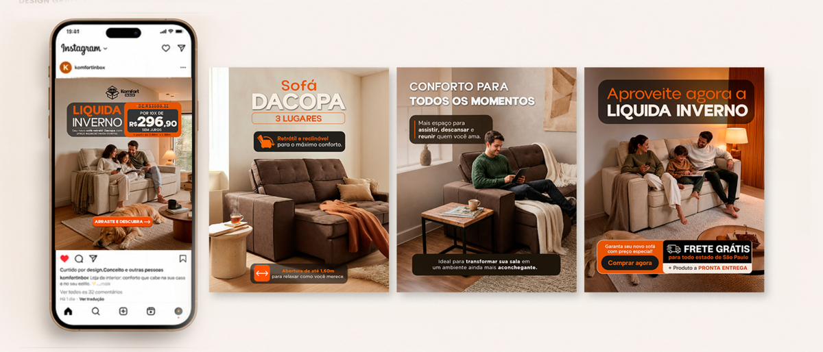 Identidade Visual Campanha Liquida Inverno
