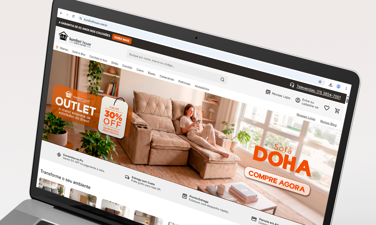 Identidade Visual campanha Outlet