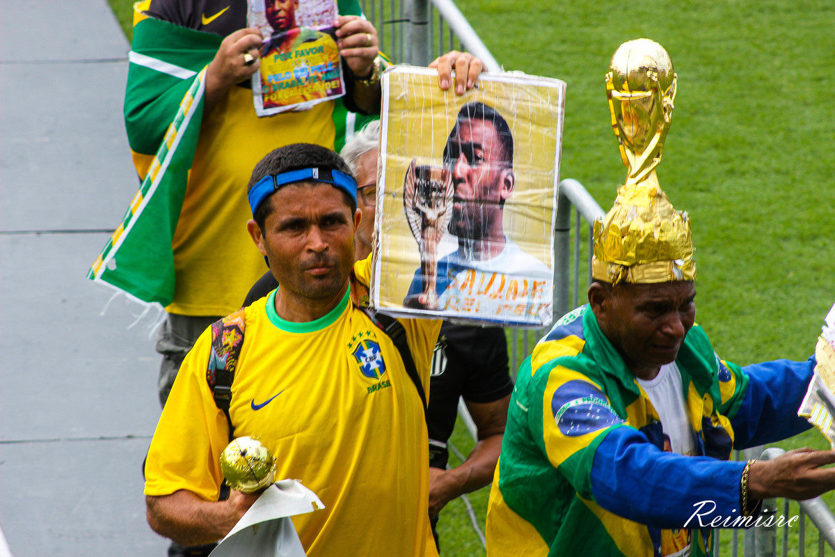 Velório de Pelé na Vila Belmiro - Santos - SP