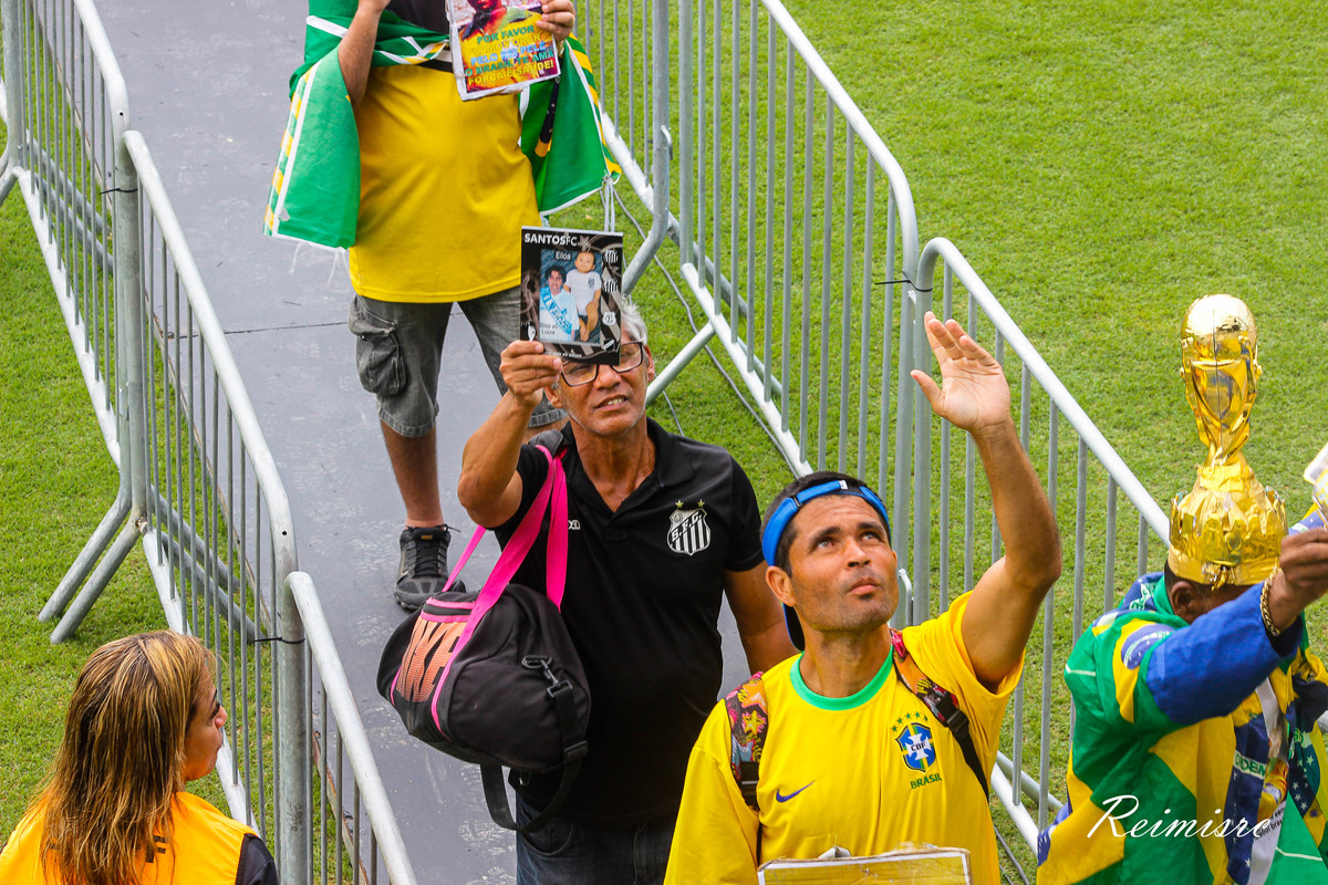 Velório de Pelé na Vila Belmiro - Santos - SP