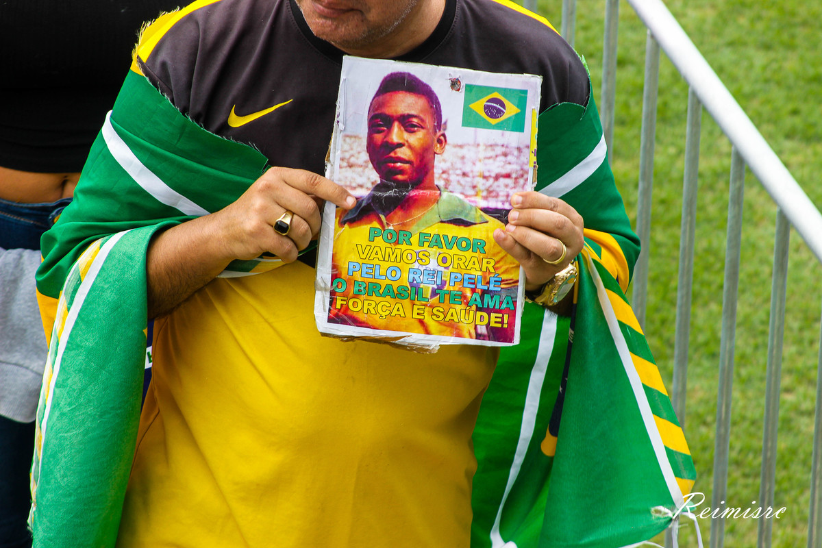 Velório de Pelé na Vila Belmiro - Santos - SP