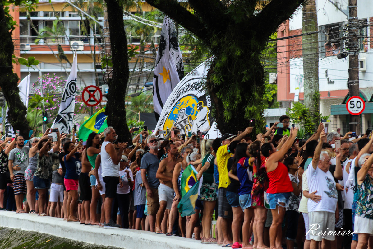 Cortejo do Rei Pelé - Santos - SP 