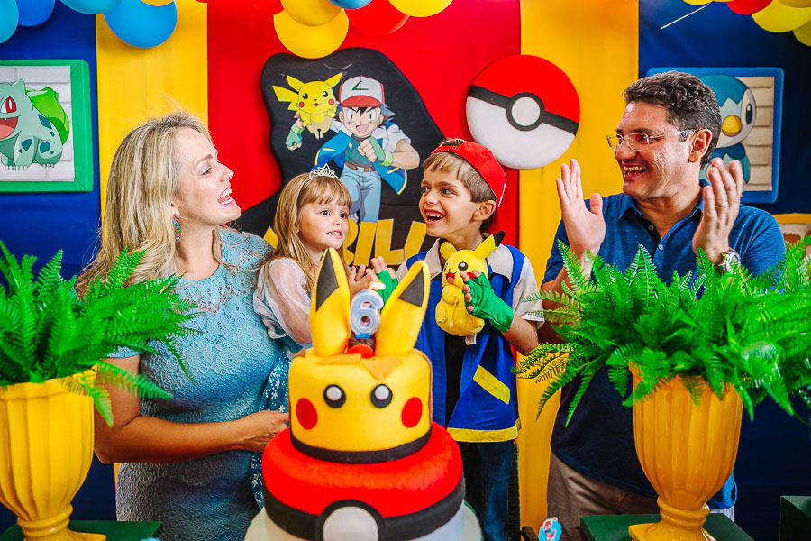 aniversario-infantil-tema-frozen-e-pokemon-iate-clube-de-brasilia-murillo-e-mari-