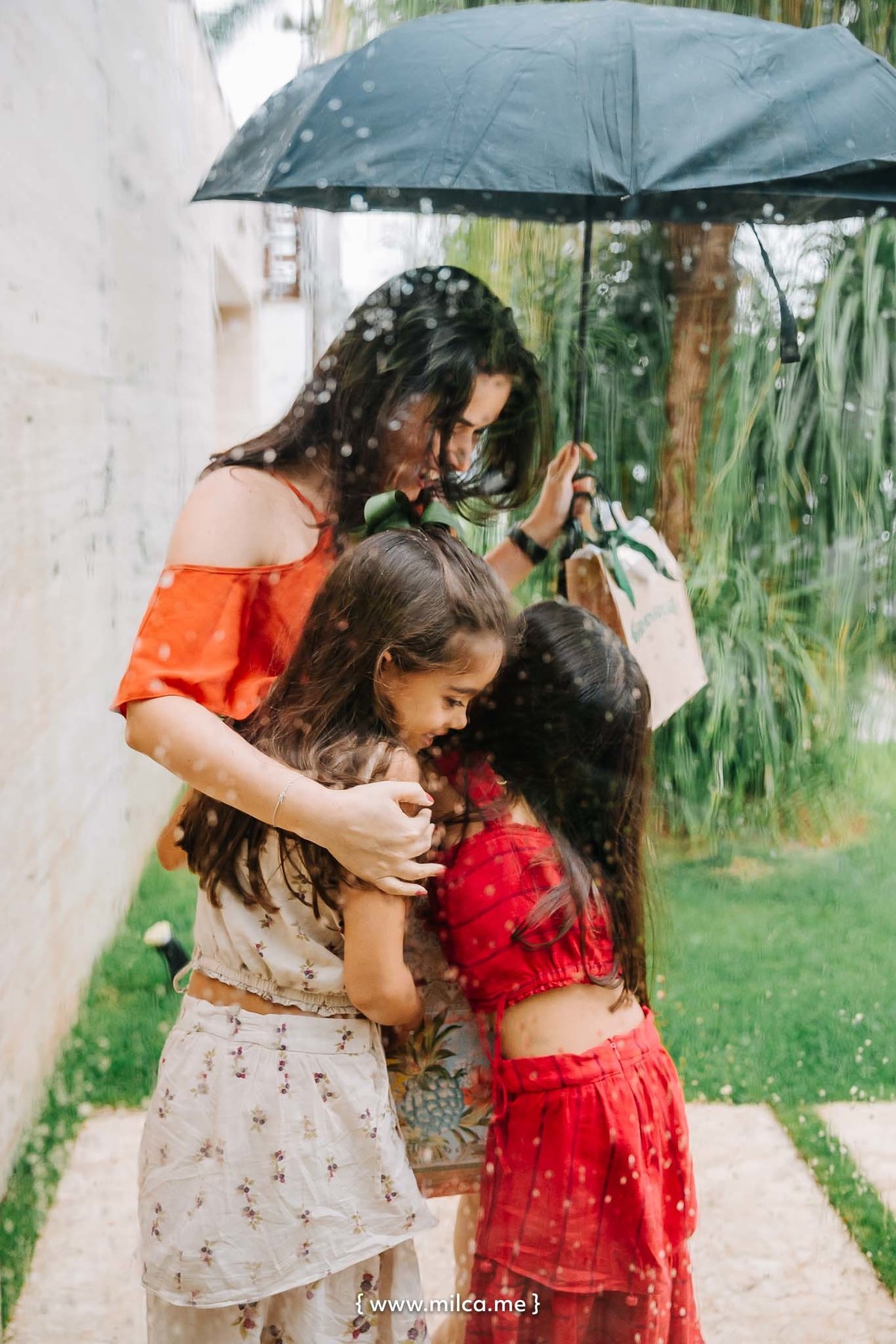 aniversario-em-casa-meninas-tema-cup-cake-isa-lele-7-anos