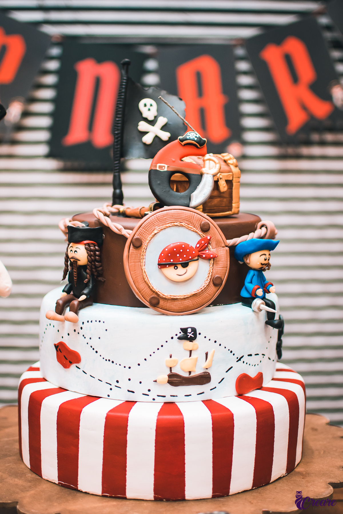 aniversario infantil com tema de piratas e sereias, Festa realizada no clube circulo militar em São Paulo. 