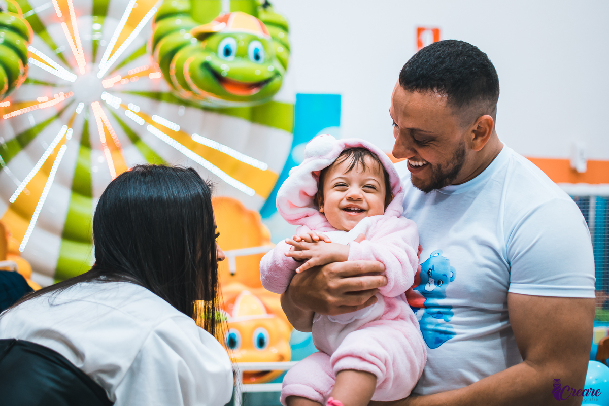 Aniversário Infantil de gêmeos, realizado no buffet é Pique localizado na cidade de Mauá, Abc Paulista. Decoração de Ursinhos Carinhosos.