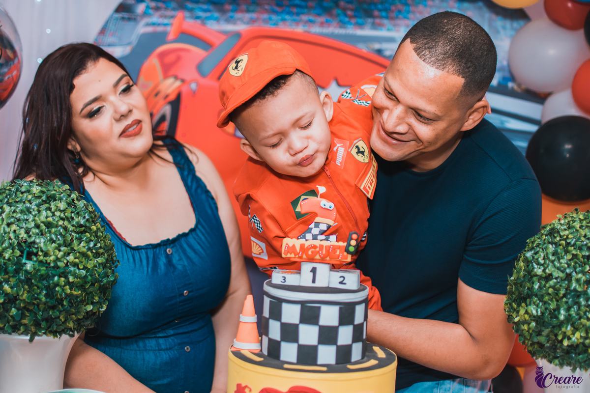 Aniversário infantil, decoração no tema carros (Car's) realizado no Buffet Espaço Band localizado na cidade de Mauá/SP