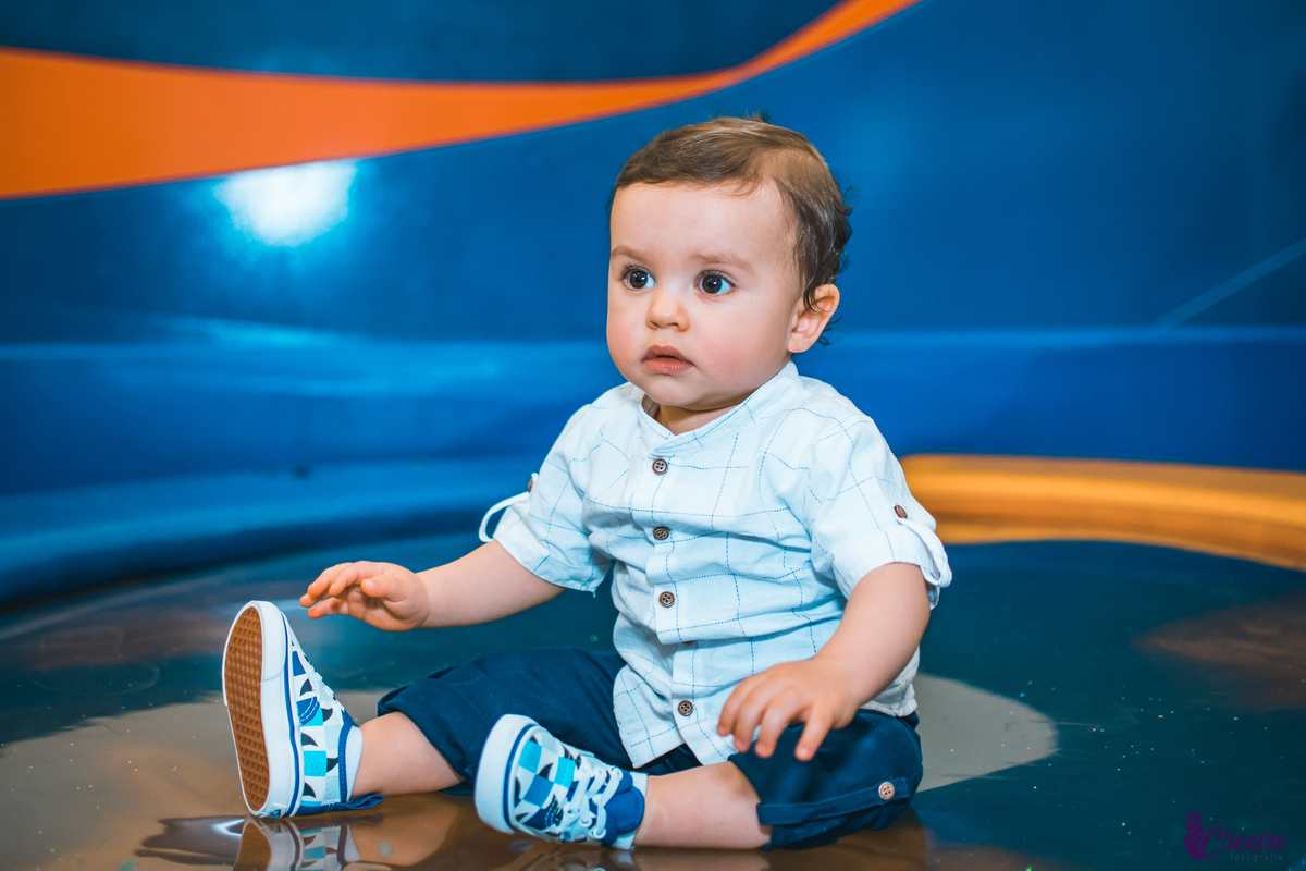 Aniversário infantil realizado na cidade de Santo André, abc Paulista, Ooops buffet, decoração circo Bita.