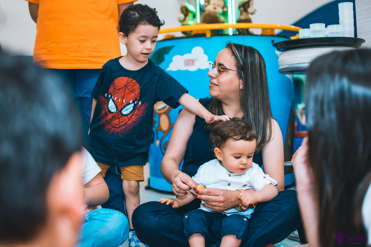 Aniversário infantil realizado na cidade de Santo André, abc Paulista, Ooops buffet, decoração circo Bita.