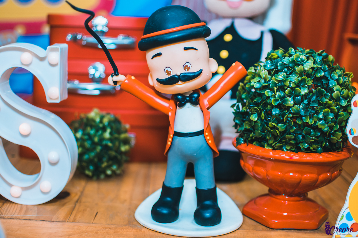 Aniversário infantil realizado na cidade de Santo André, abc Paulista, Ooops buffet, decoração circo Bita.