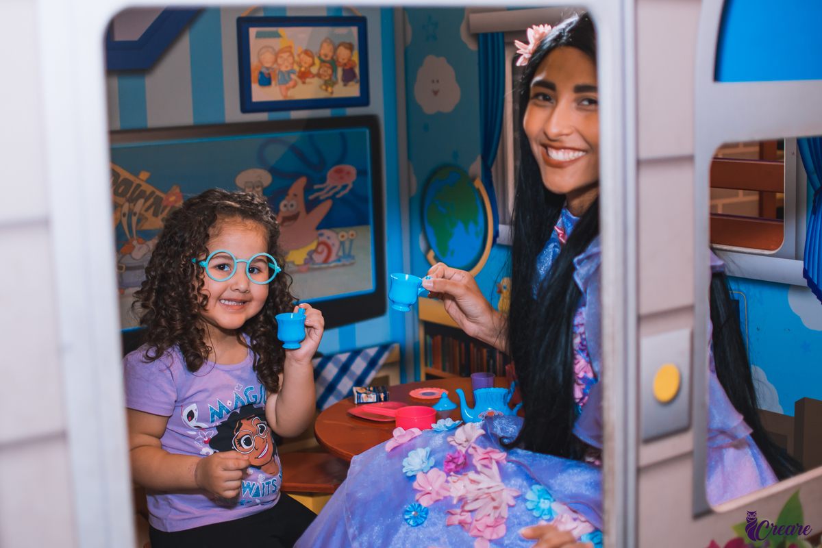 Aniversário infantil de menina, com tema do filme Encanto da Disney, realizado no kid recanto buffet, na cidade de Tucuruvi, São Paulo.
