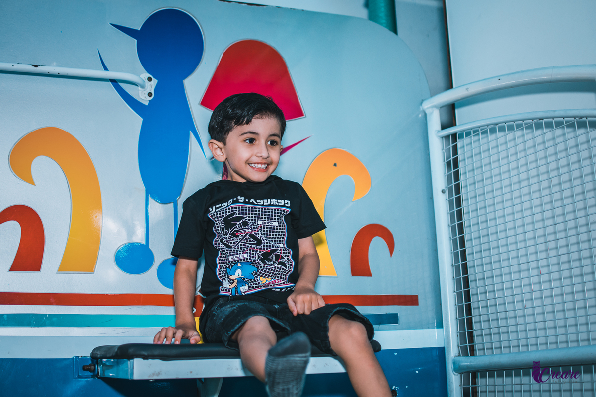 Aniversário infantil realizado no buffet planeta Rizzo, localizado em Santo André, ABC Paulista. Decoração com tema Sonic.