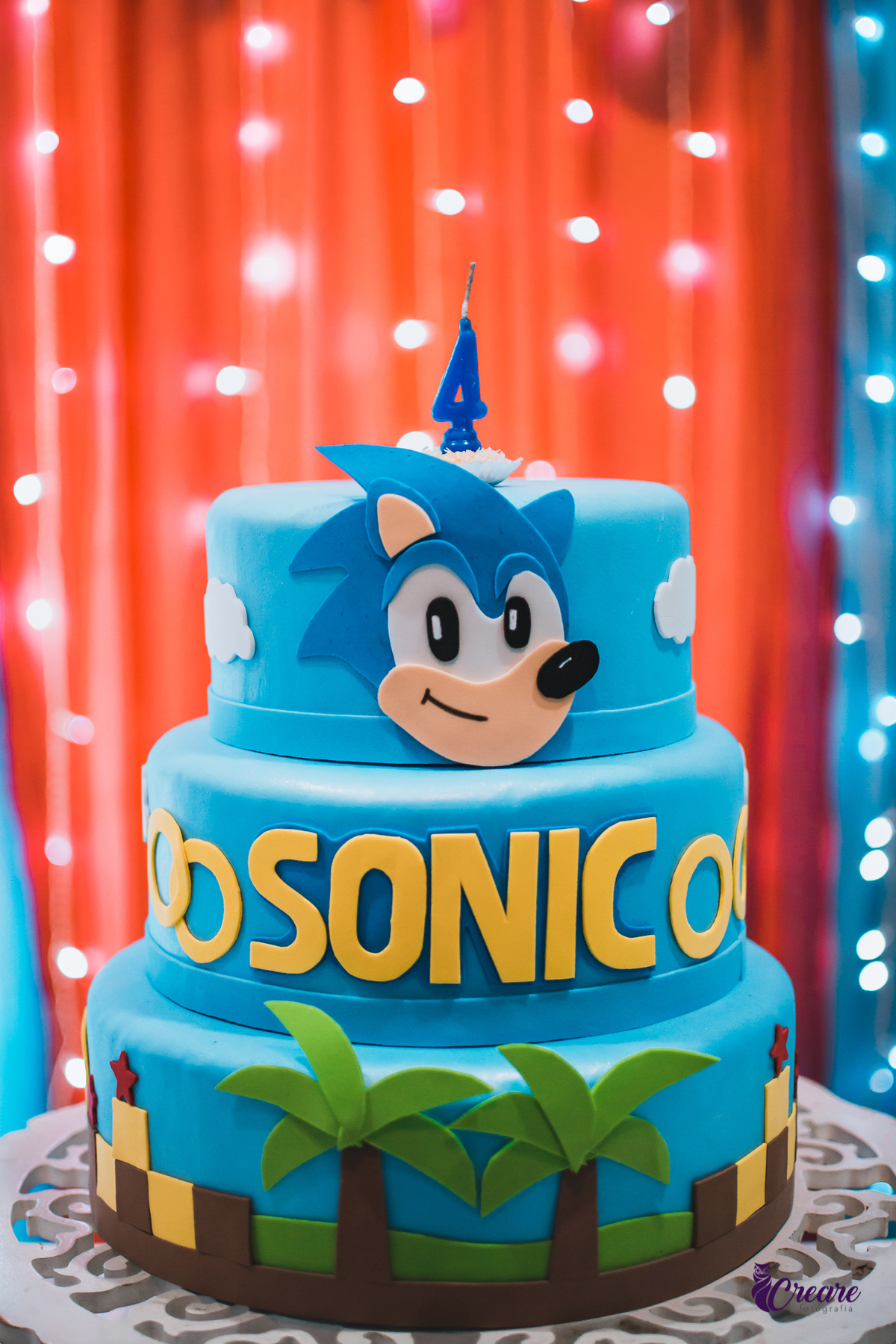 Aniversário infantil realizado no buffet planeta Rizzo, localizado em Santo André, ABC Paulista. Decoração com tema Sonic.