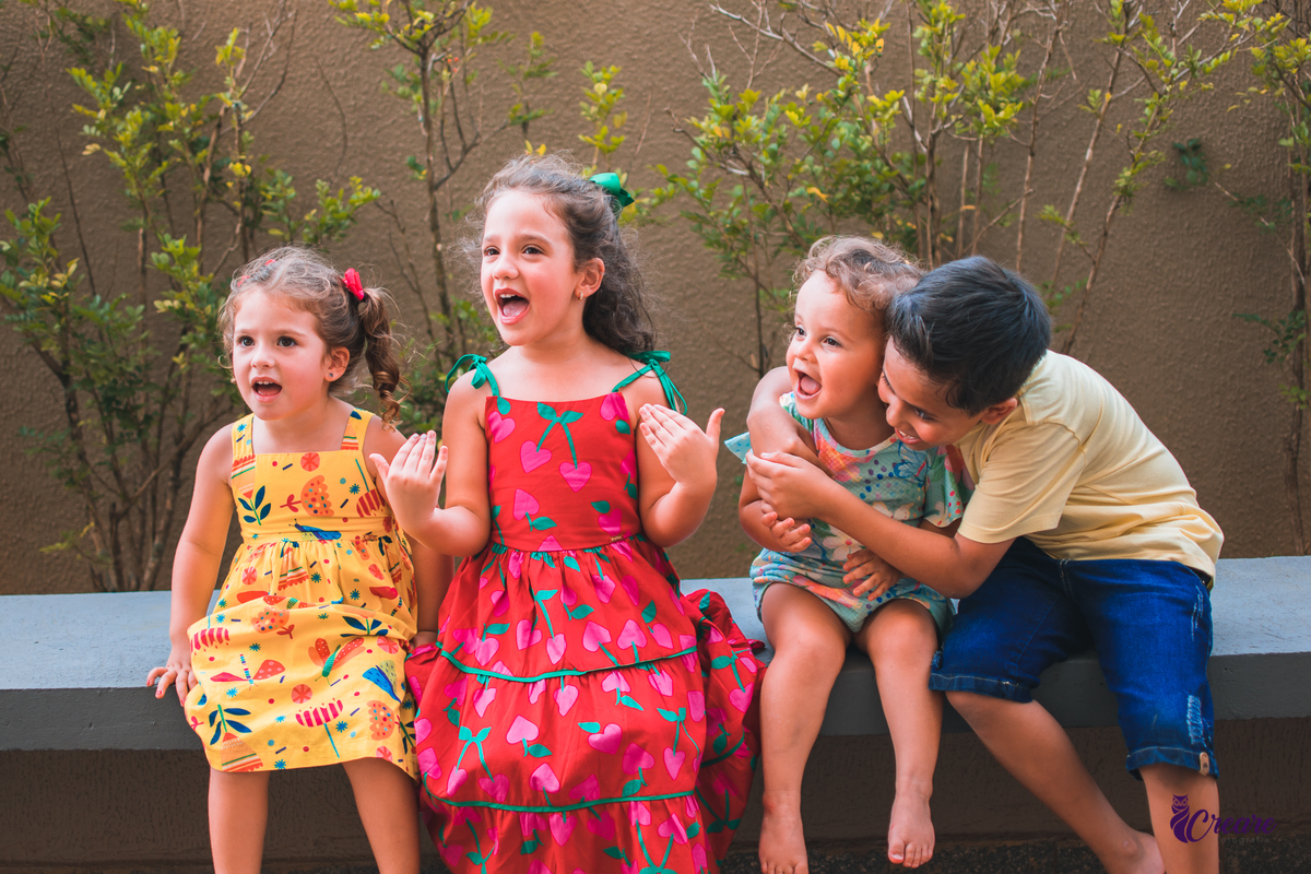 Aniversário infantil, festa com tema Tutti-frutti. Festa de 3 anos de menina. Fotógrafo Santo André, buffet infantil, aniversário de 3 anos feminino. Decoração de festa de menina.