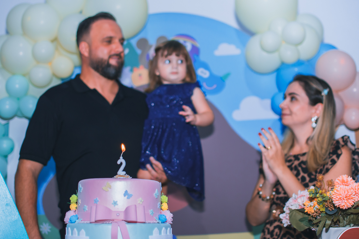 Aniversário infantil, tema Hey Duggee. Buffet planeta Rizzo, fotógrafo Santo André. Festa de 2 anos de menina.