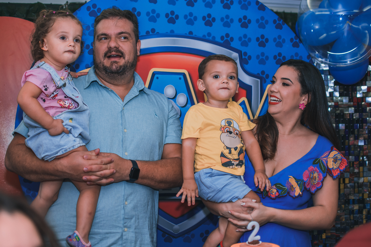 Aniversário de menino com tema patrulha canina, festa realizada no buffet infantil Terra do Nunca, localizado em Santo André. ABC Paulista. Fotógrafo Santo André.
