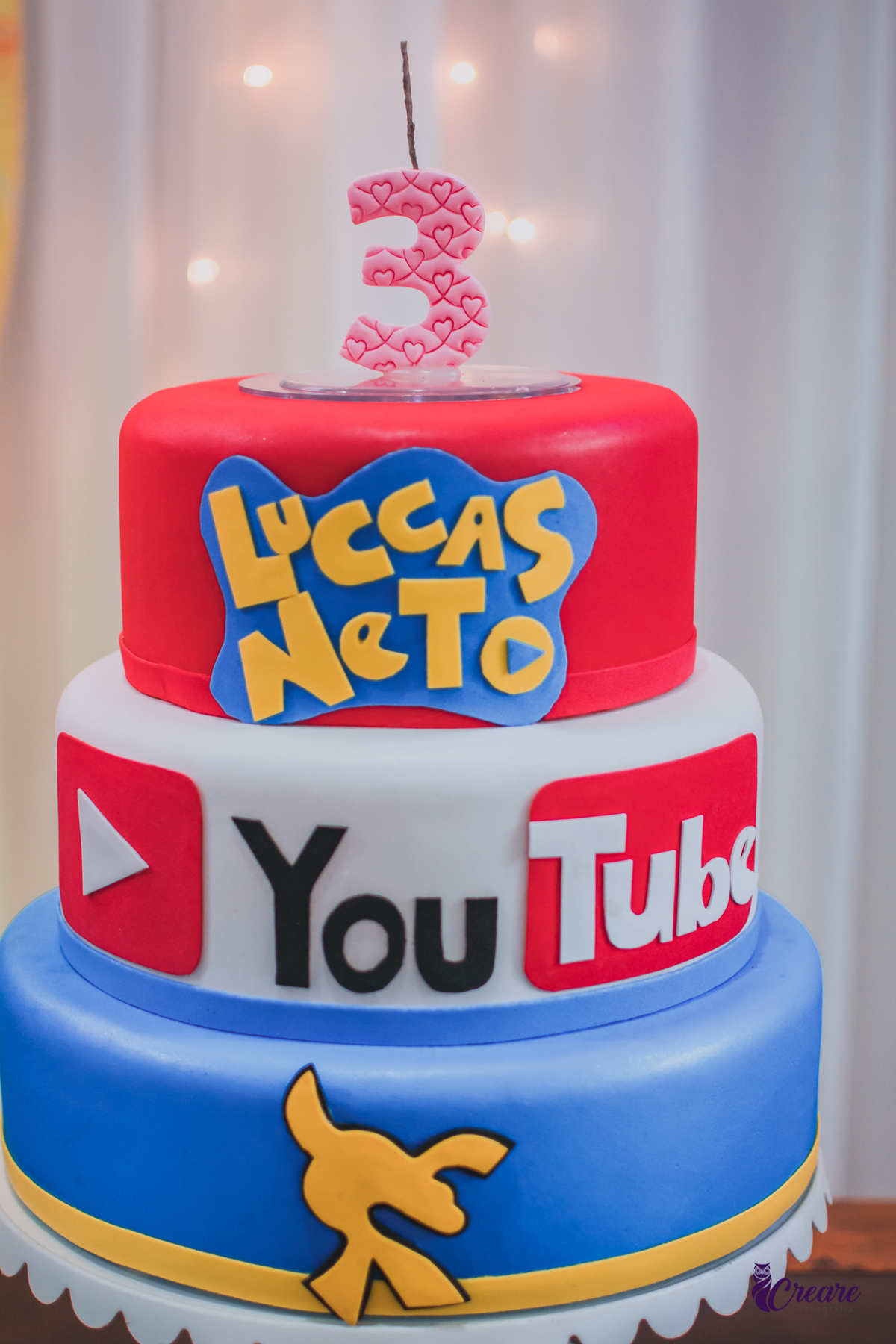 aniversário infantil, festa de menina, aniversário de 3 anos, tema de decoração Lucas Neto. Buffet Requinte festas kids, buffet Mauá, fotógrafo. 