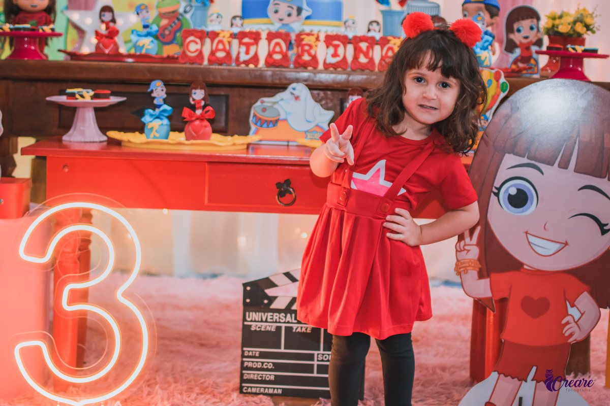 aniversário infantil, festa de menina, aniversário de 3 anos, tema de decoração Lucas Neto. Buffet Requinte festas kids, buffet Mauá, fotógrafo. 