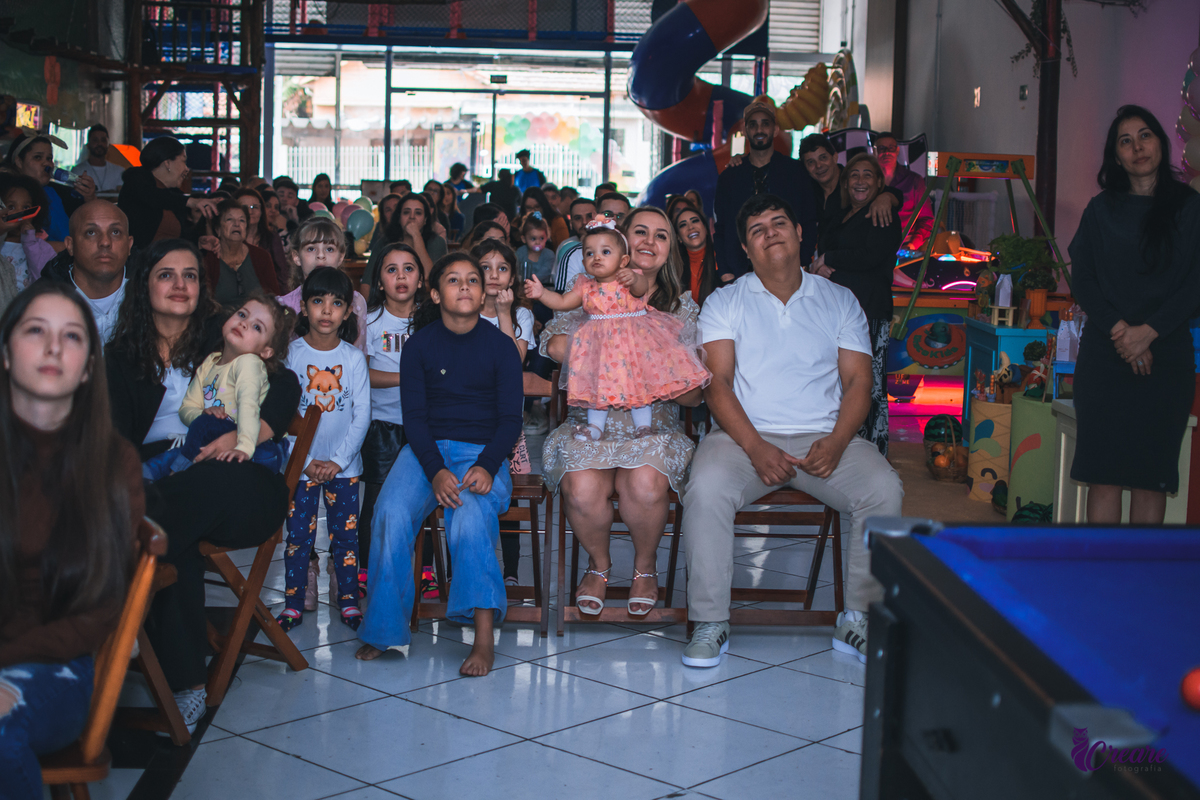 Aniversário de 1 aninho, festa de um ano de menina. Buffet É Pique, fotógrafo Mauá. 