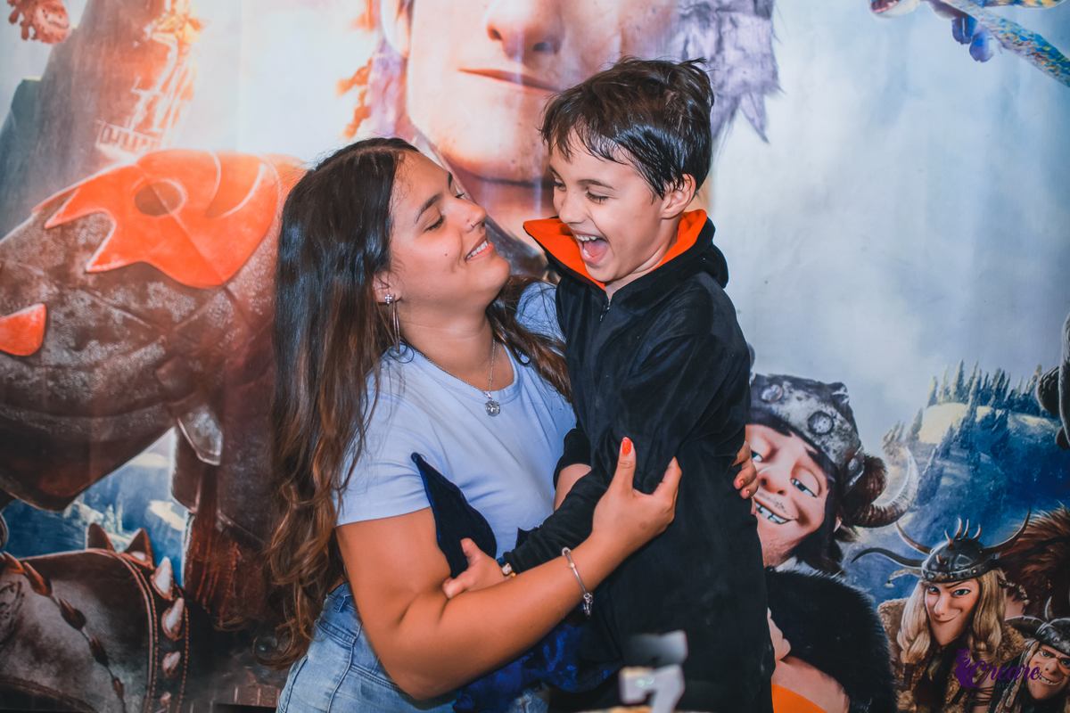 Aniversário infantil com tema do filme 