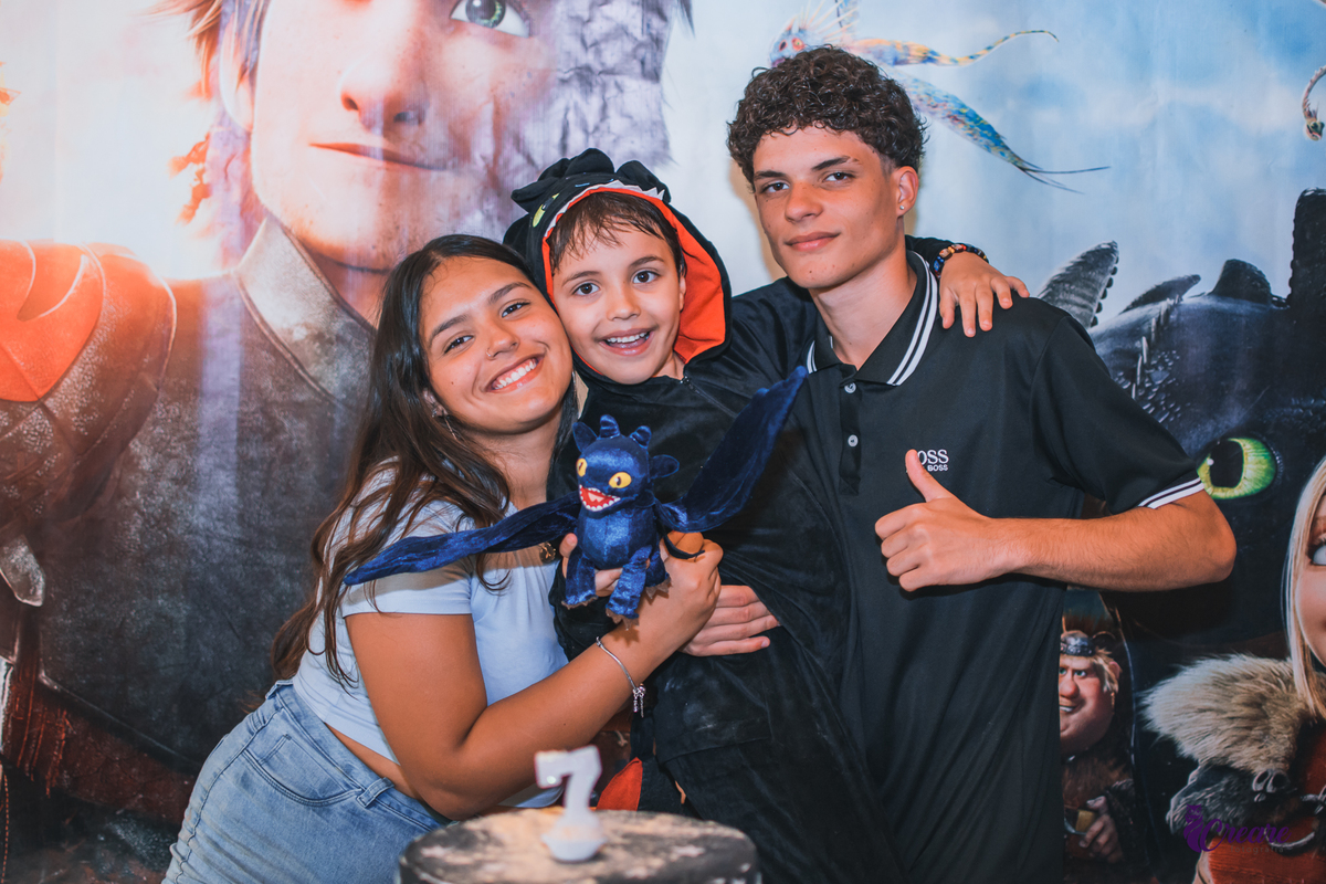 Aniversário infantil com tema do filme 