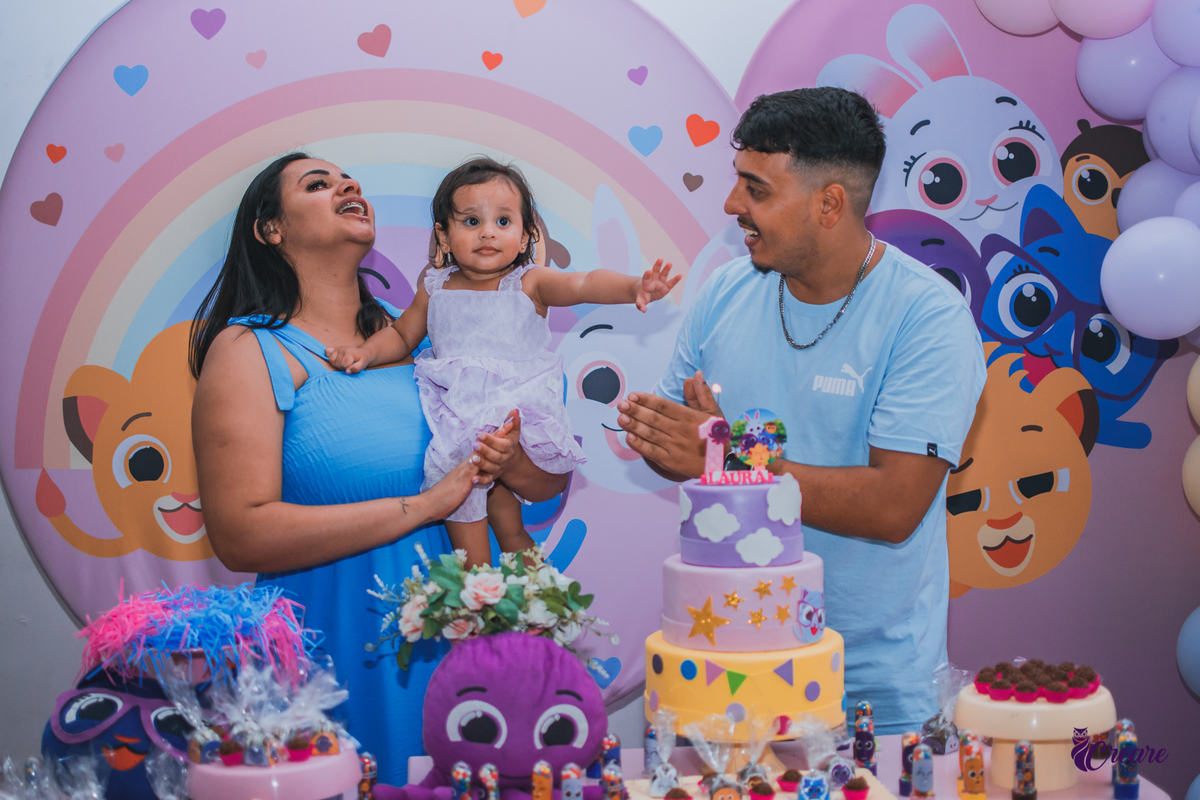 aniversário de um ano, festa infantil, buffet em santo andré, fotógrafo Santo André, Crockofest, decoração bolofofos. Primeiro ano do Bebê.