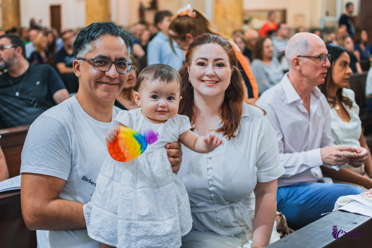 fotografia de batizado na igreja Matriz de Santo André. Fotógrafo infantil, fotógrafo em Santo André.