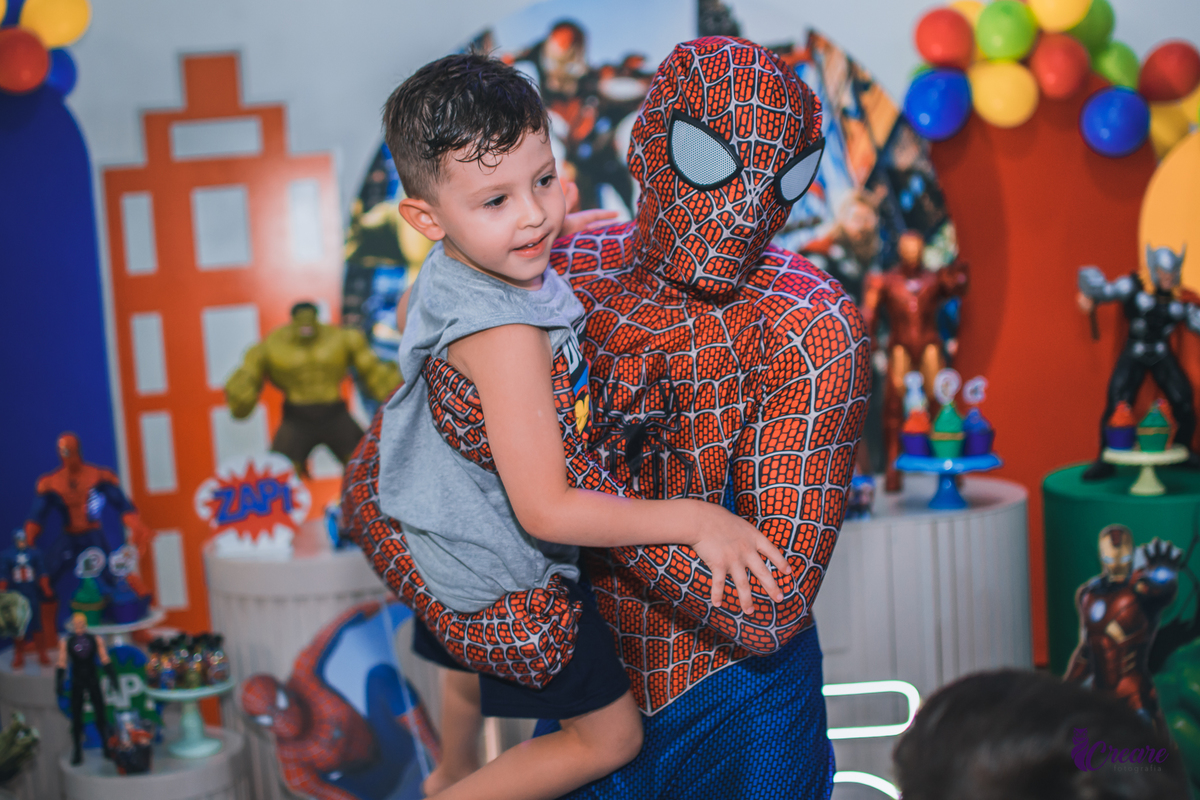 Aniversário infantil, vingadores, buffet planeta rizzo, fotografo, festa de menino de 5 anos.