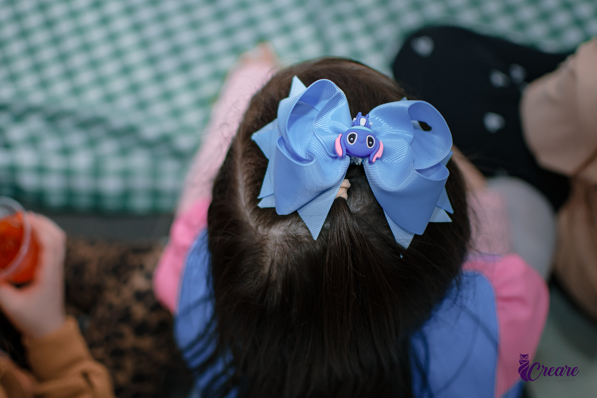 fotografia de aniversário infantil, festa de menina de 6 anos com tema lilo e Stitchi, fotógrafo em Ribeirão Pires, Buffet Dani e Bia festas kids.