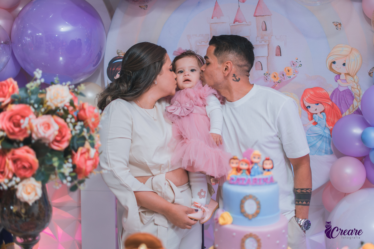 aniversário de 1 ano, fotógrafo de festa de aniversário de um aninho. Buffet Espaço Band. Fotógrafo em Mauá, fotógrafo em santo André. fotógrafo em SBC. Um ano, decoração tema princesas.