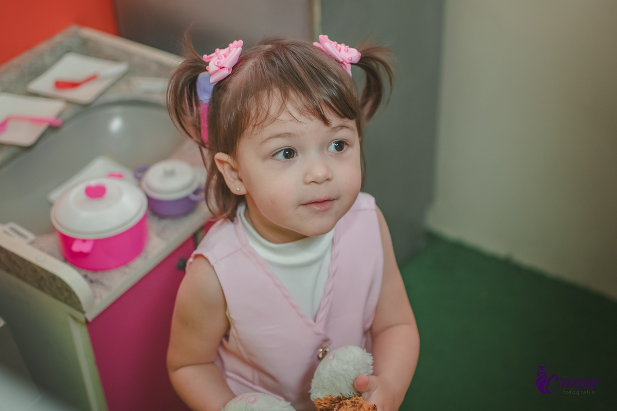 festa de aniversário infantil de menina de 3 anos, com tema Princesas no Buffet Algodão doce em Santo André, fotógrafo em Santo André.