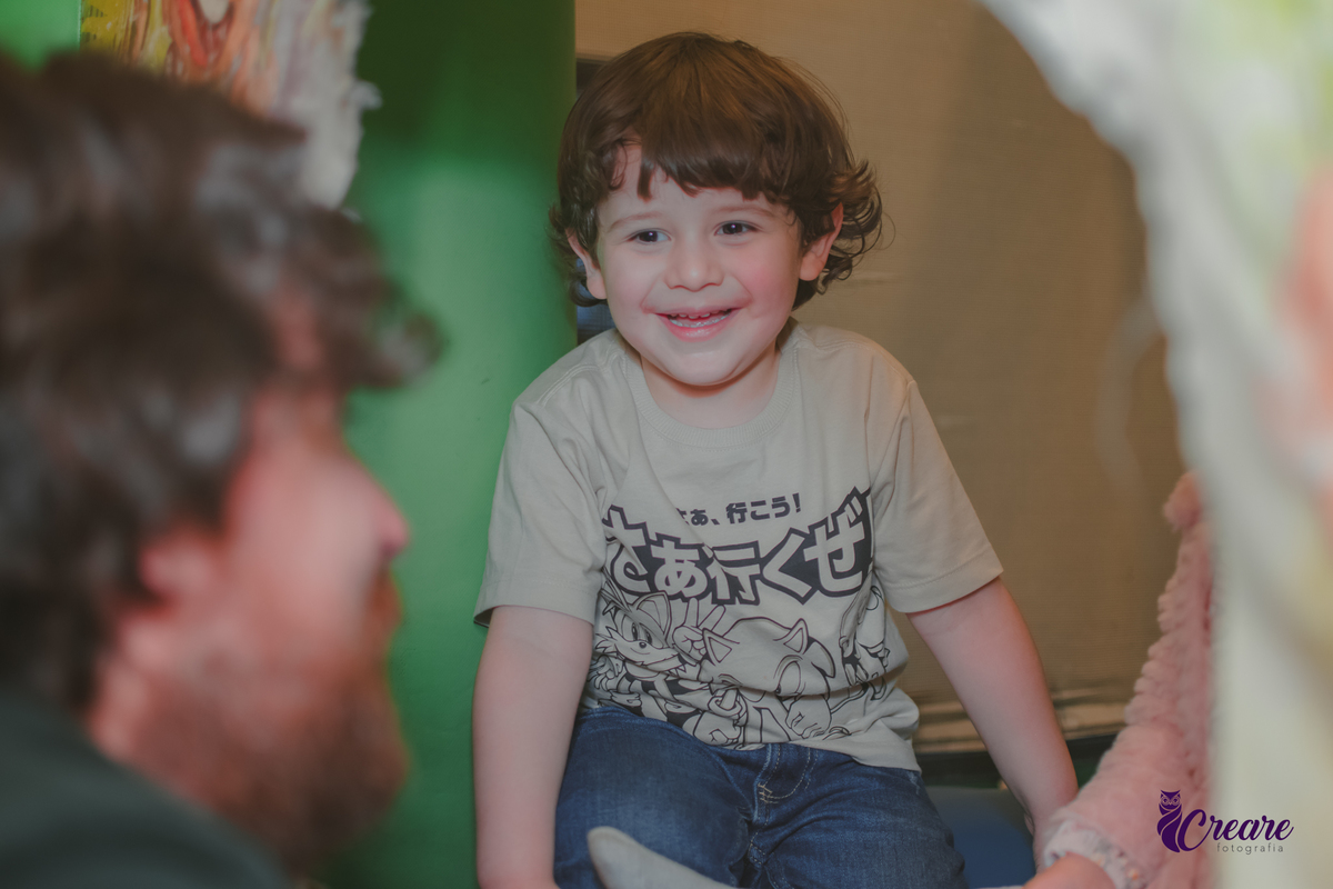 Aniversário de menino de 4 anos, festa infantil em São Bernardo do Campo. Decoração com tema Sonic, festa em casa.