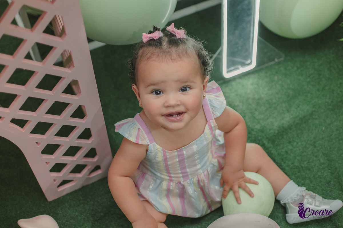 fotografia de aniversário de 1 aninho, festa com tema borboleta, aniversário de bebê de 1 ano, fotógrafo em Santo André.